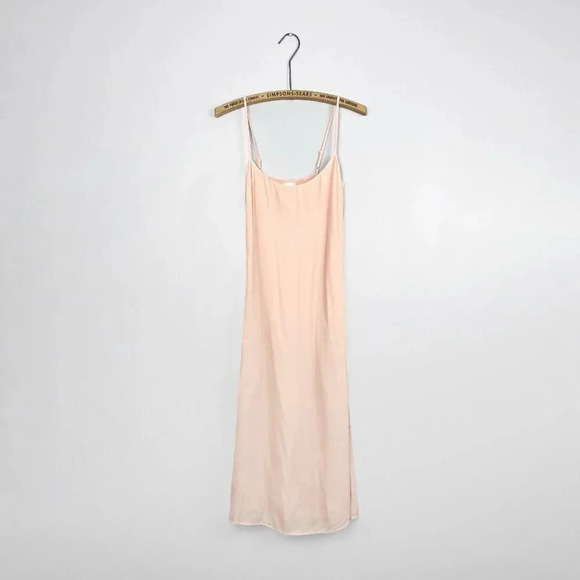 NWOT Aritzia Wilfred Womens 0/XS Affogato Midi Dress Coral Blush Wedding Prom - Picture 3 of 6